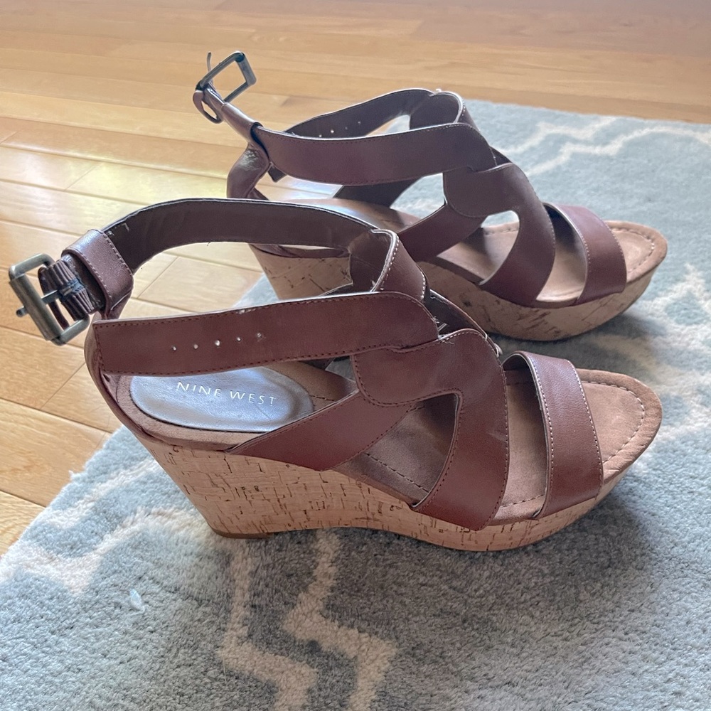 Nine West wedge heels